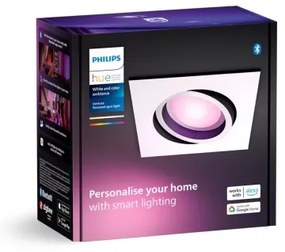 Philips - LED RGBW Stmievateľné podhľadové svietidlo Hue CENTURA 1xGU10/4,2W/230V