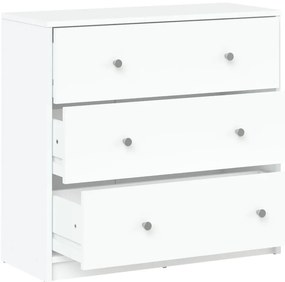 Biela komoda Tvilum May, 72 x 68 cm