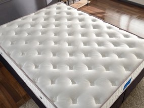 Elegantná manželská posteľ Ela Double s úložným priestorom - čierna 160 x 200 cm