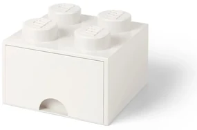 Biely úložný box štvorec LEGO®