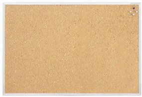 Korková tabuľa Magnetoplan 120 x 90 cm, hliník