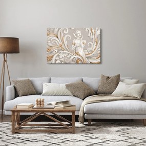 Obraz bohyne v ornamentálnom pozadí (90x60 cm)