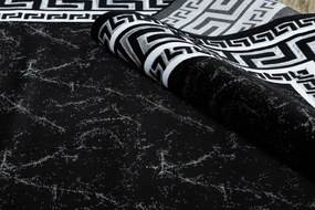 Dywany Łuszczów Kusový koberec Gloss 2813 87 greek black/grey - 160x220 cm