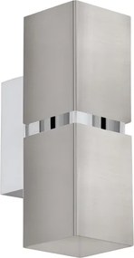 Eglo 96264 - LED nástenné svietidlo PASSA 2xGU10/2,8W/230V hranaté
