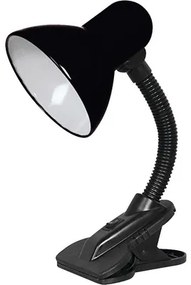 TOP-LIGHT Detská stolná lampička s klipom 630 Č, čierna