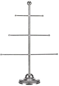 Autronic BONTEC Stojan kovový - na zavesenie ozdôb, strieborný Farba: Strieborná