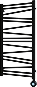 Radiátor elektrický SAT Lilon 97,5x50 cm čierna matná SATRALI975500EBL