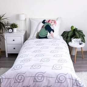 Bavlnené detské obliečky na jednolôžko 140x200 cm Naruto – Jerry Fabrics