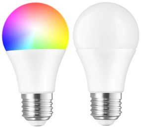 Toolight - WIFI SMART LED 9W žiarovka E-27 RGB farby 14412, OSW-10501