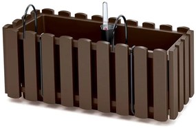Závesný kvetináč BOARDEE FENCYCASE W hnedý