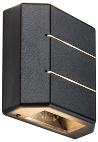 Rabalux 7319 - LED Vonkajšie nástenné svietidlo LIPPA LED/6W/230V IP54 čierna