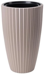 Kvetináč Mika Slim 30 béžový
