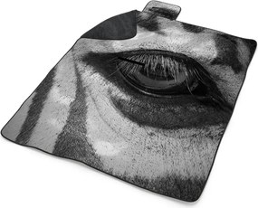 Sablio Plážová deka Oko zebry: 200x140 cm