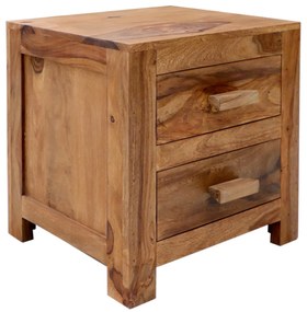 furniture-nabytek.cz - Luxusný nočný stolík z dreva palisander 45x50x40