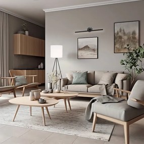 Argon 8600 - LED Obrazové svietidlo MIRIAM LED/18W/230V 3000K 100 cm čierna