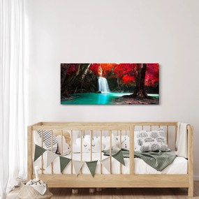 Obraz - Vodopád (120x50 cm)