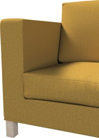 Poťah na sedačku Karlanda  (pre 3 osoby,nerozkladacia,krátky) farba produktu žltá látka zapletaná