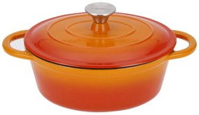 Silvercrest®  Liatinový pekáč, 3 l (oranžová)  (100393109)