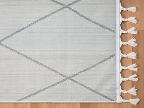 My Flair, Kusový koberec Moroccan Fantasy weiß, 100x200, čiernobiela, obývacia izba