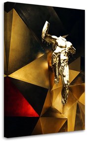 Gario Obraz na plátne Moderná zlatá postava - Gab Fernando Rozmery: 40 x 60 cm