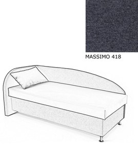 AVA NAVI, ĽAVÁ 90x200 Varianta: MASSIMO 418