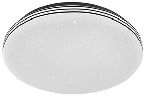 RABALUX LED stropné osvetlenie do kúpeľne s hviezdnou oblohou TOMA, 30W, denná biela, 37,5 cm, okrúhle