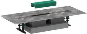 Hansgrohe uBox universal, úplná sada pre plochú inštaláciu - 1000 pre vrchné sady sprchových žľabov, HAN-56020180