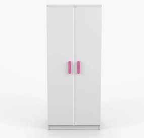 Šatníková skriňa SCOUT - biela (viac variant)