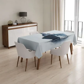 Sablio Obrus Vojnová loď na pokojnom mori - 130x130 cm