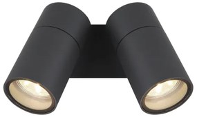 Globo 3209-2 - Nástenné bodové svietidlo PIPER 2xGU10/35W/230V