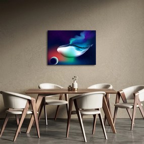 Obraz - Vesmírna veľryba (70x50 cm)