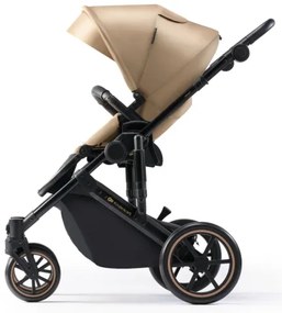 KINDERKRAFT SELECT - Kombinovaný kočík 3v1 PRIME 2 Premium Sandrose beige