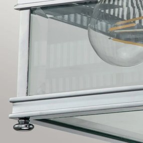 Elstead HOLBORN-F-PC - Vonkajšie svietidlo HOLBORN 2xE27/60W/230V IP44 lesklý chróm