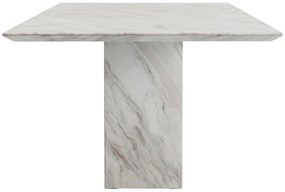 Artistico Marble stôl biely 200x100 cm
