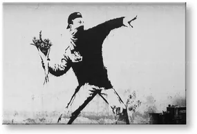 Obraz na plátne Street ART – Banksy | rôzne rozmery