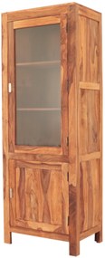 furniture-nabytek.cz - Vitrína z masívu dreva palisander 65x180x45