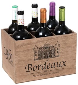 Drevený stojan na víno Balvi Bordeaux