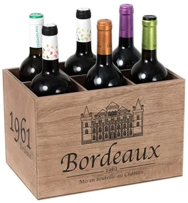 Drevený stojan na víno Balvi Bordeaux