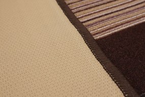 Associated Weavers, Protišmykový behúň na mieru Carnaby 41, šíre 80 cm, hnedá, chodba / predsieň