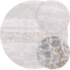 Koberec RAGOLLE Argentum 63857 9293 kruh