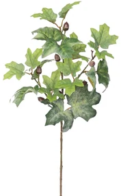Jesenná dekoračná vetvička Javor, 62 cm