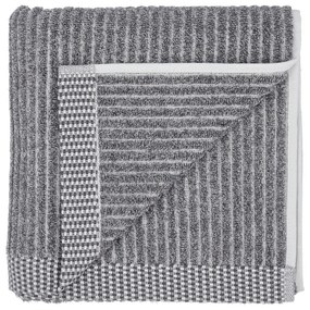 Sivý uterák z organickej bavlny Södahl Melange, 50 x 100 cm