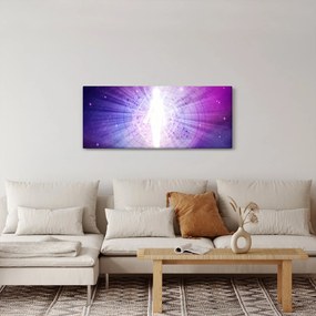 Abstraktný obraz -Žena (120x50 cm)
