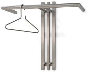 Kovový nástenný vešiak v striebornej farbe 65 cm Senza – Spinder Design