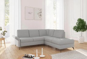 XXXLutz ROHOVÁ SEDAČKA, textil, svetlosivá Sit & More - Sedačky - 00014401616N
