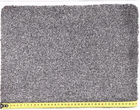 Spoltex, Koberec metráž Ester / 77 Šedá, na mieru, šíře 5m, šedá, ab (mriežka), chodba / predsieň