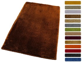 ROUTNER Kúpeľňová predložka UNI COLOR Tmavohnedá 10112 - Tmavohnedá / 50 x 80 cm 10112