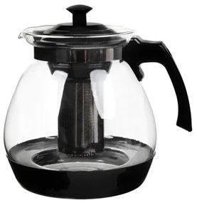 Džbán BEKER s infuzérom, čierny 894225 2,3L