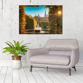 Obraz - Valdštejnský palác (90x60 cm)