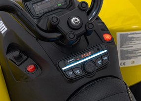 Ramiz Štvorkolka Maverick ATV žltá